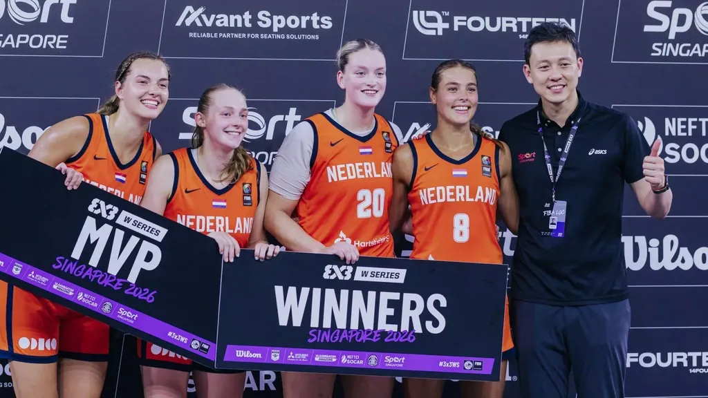 Another Oranje Triumph in 3x3 Basketball: Netherlands U25 Wins in Singapore