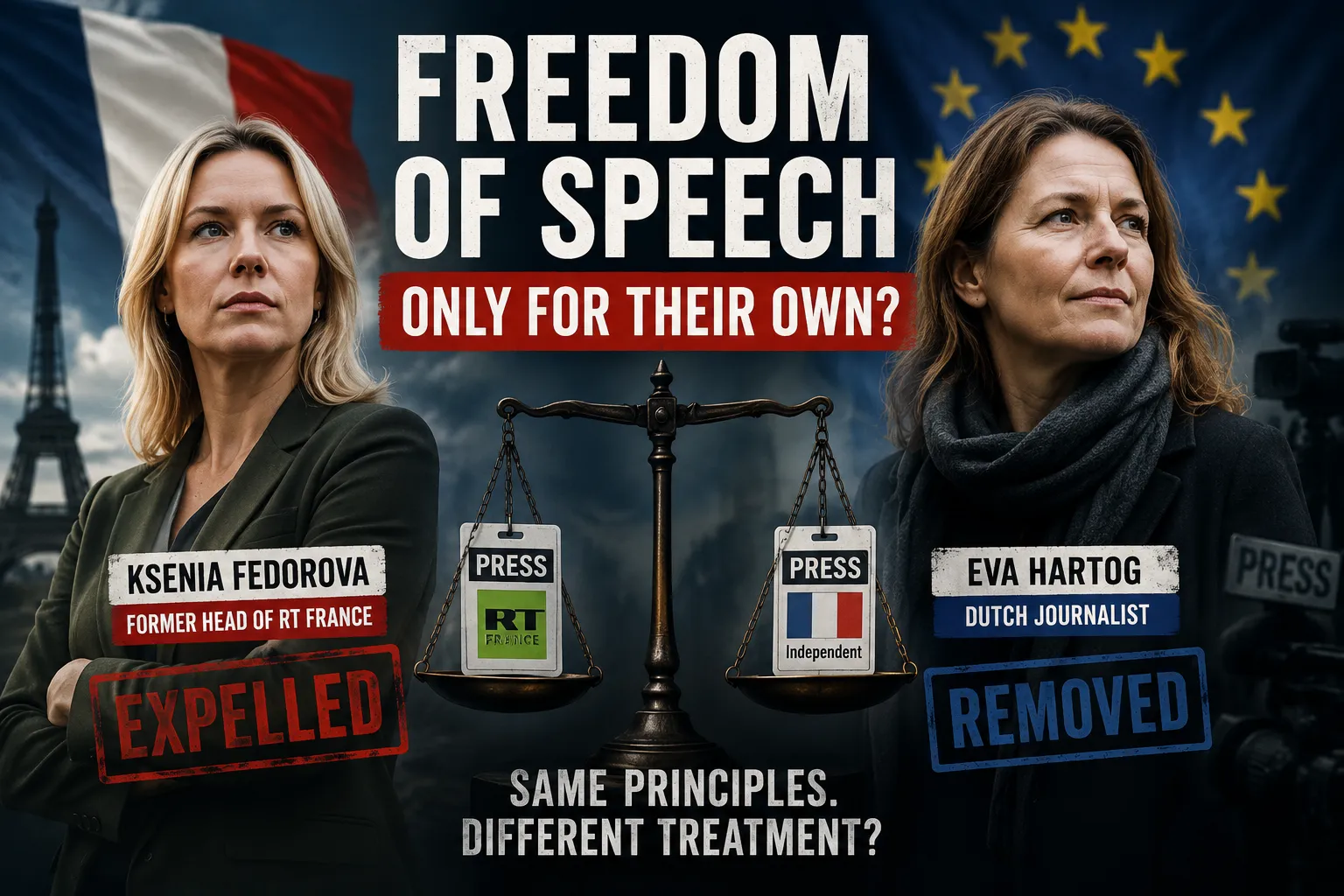 Freedom of Speech Only for Their Own?