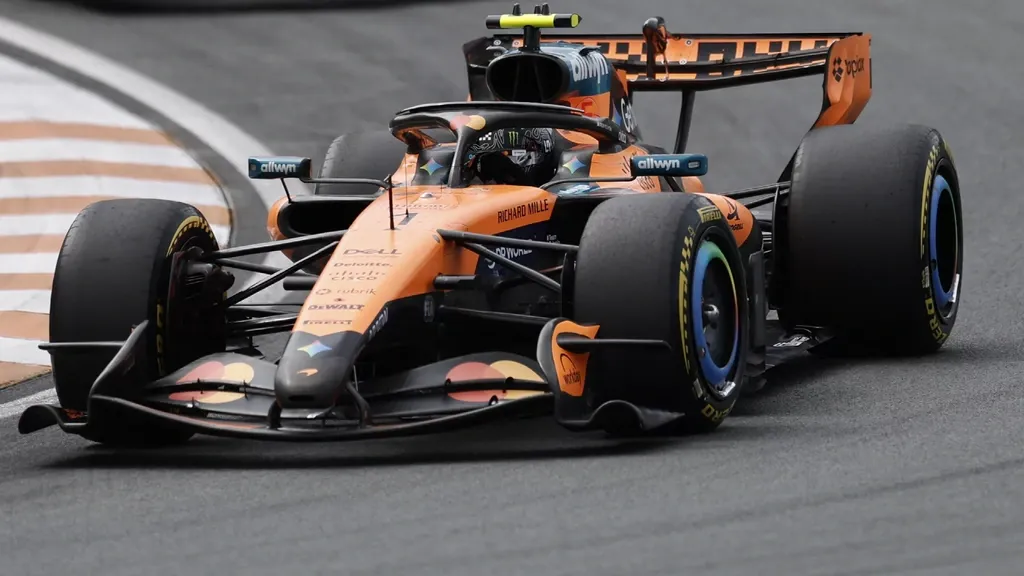 Norris claims final Formula 1 race in Zandvoort after Verstappen's early crash